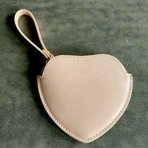 Pink Givenchy Heart Pouch